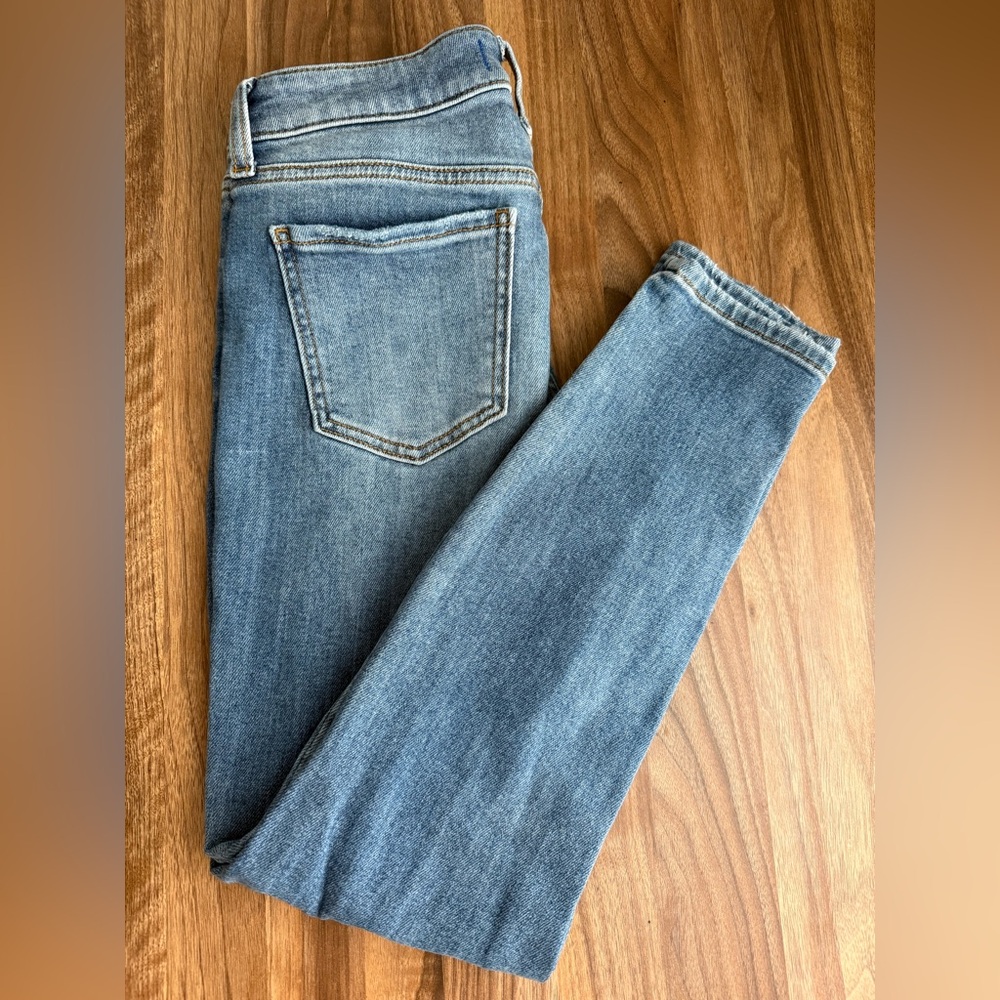 Studio Blue Distressed Skinny Jeans